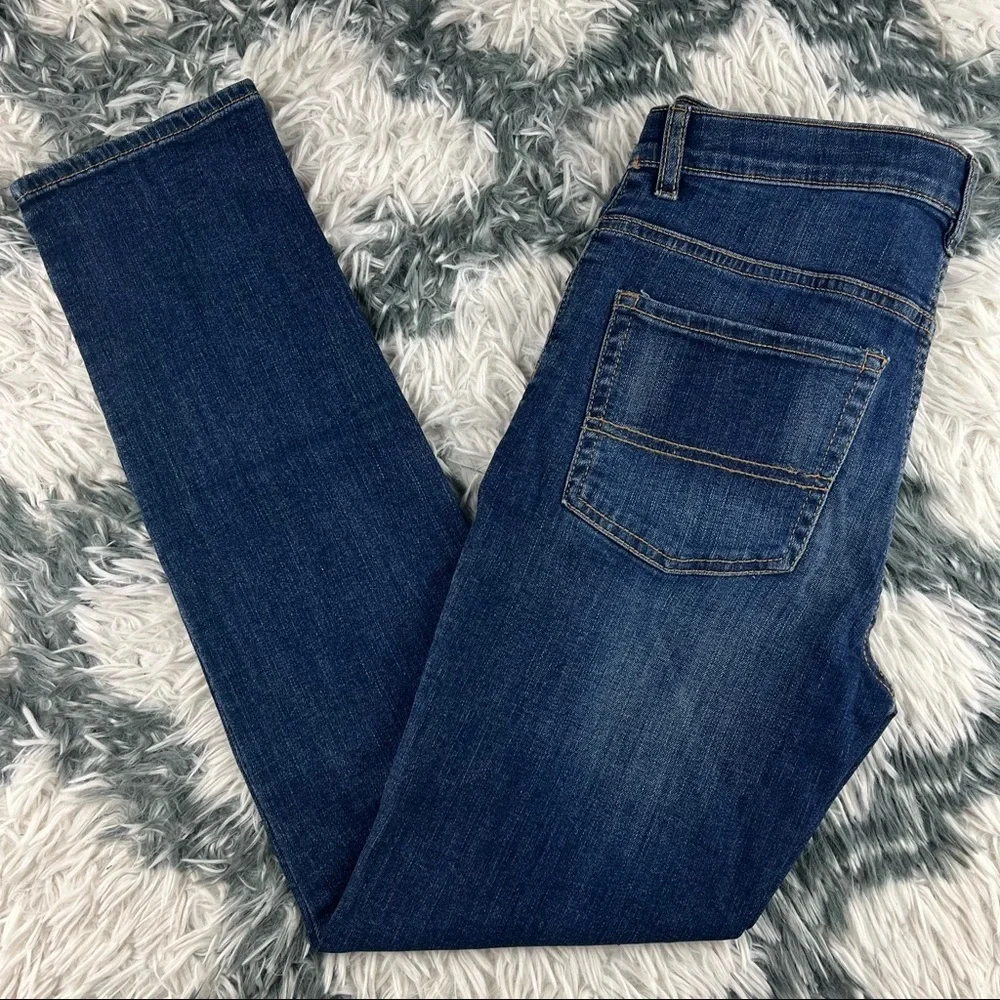 NWT The Children's Place Boys Blue Stretch Skinny Jeans Size 14